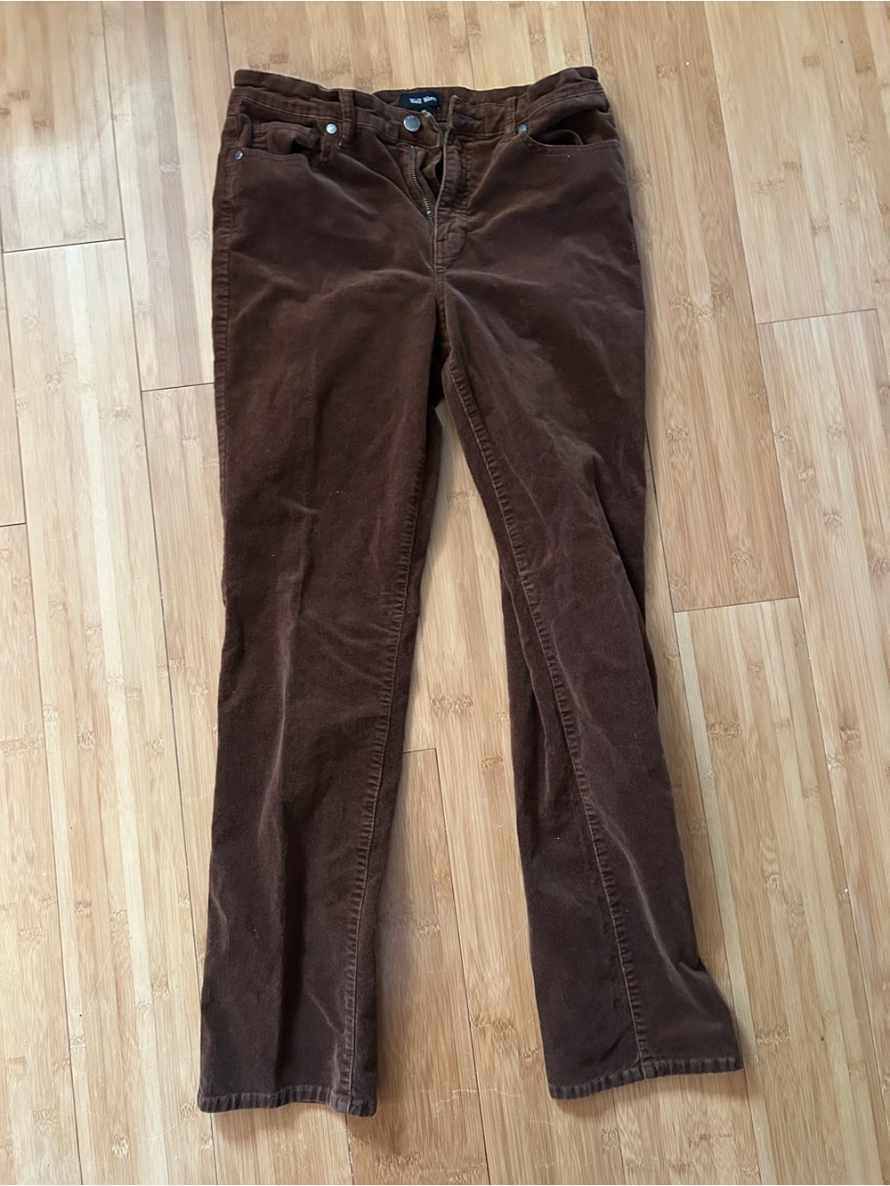 Corduroy Pants Well Worn
